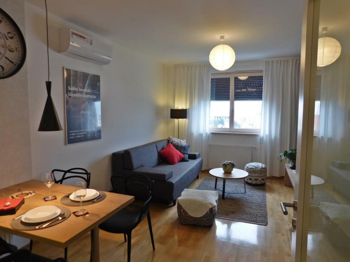 Apartman Nadja Arena Загреб Экстерьер фото
